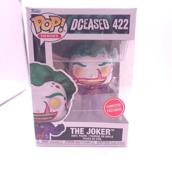 DC DCeased Funko 4 pcs Collection Figure Sticker Mini Vinyl Figure New In Box - Picture 10 of 15